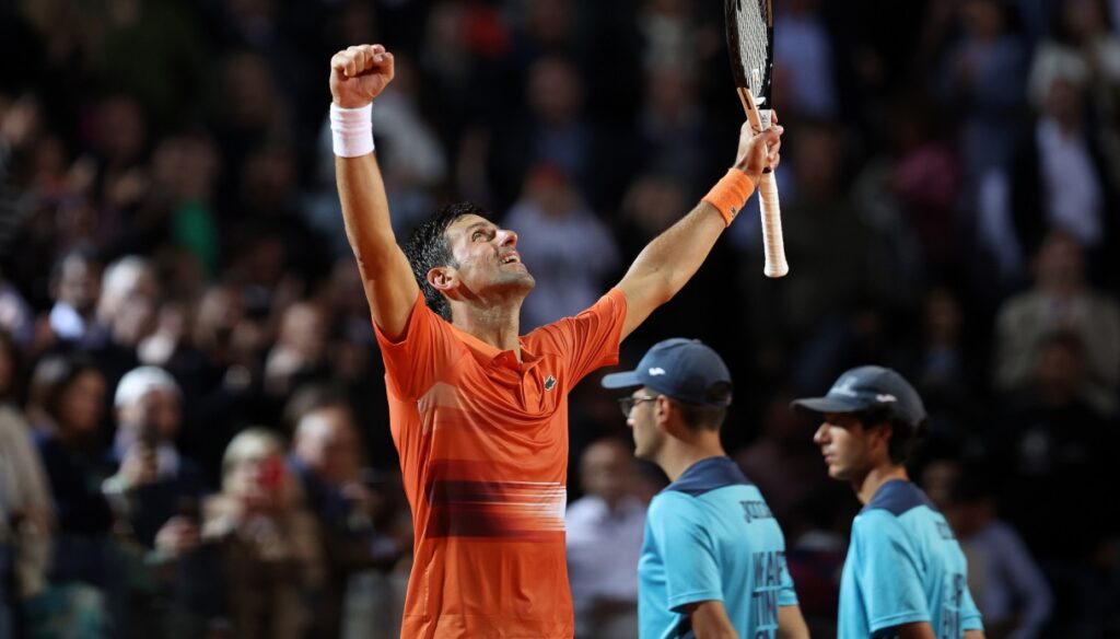 Le 1 000e sourire de Novak Djokovic vaut la finale des Internazionali d’Italia