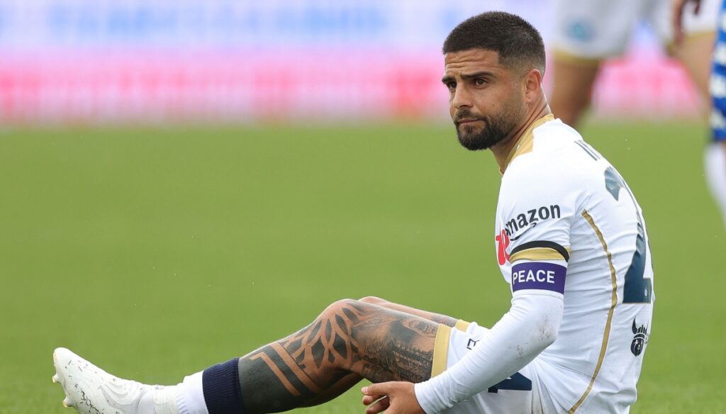 Naples gagne mais les fans s’en prennent à Lorenzo Insigne