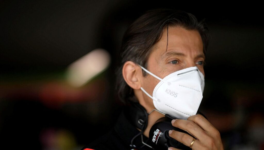 Aleix Espargaró, Aprilia ne veut pas entendre raison.