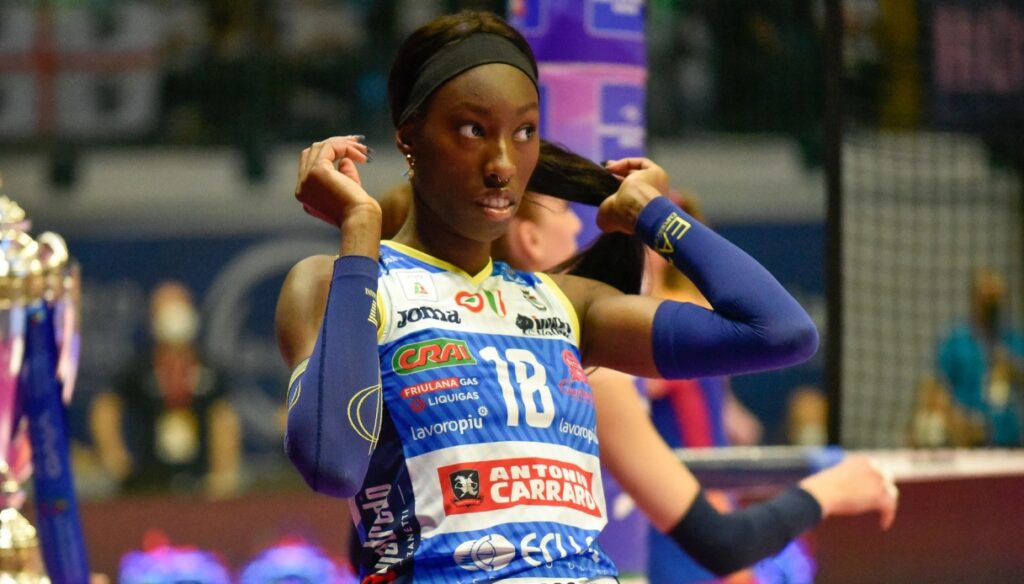 Volley-ball, déception pour Conegliano lors de la dernière de Paola Egonu
