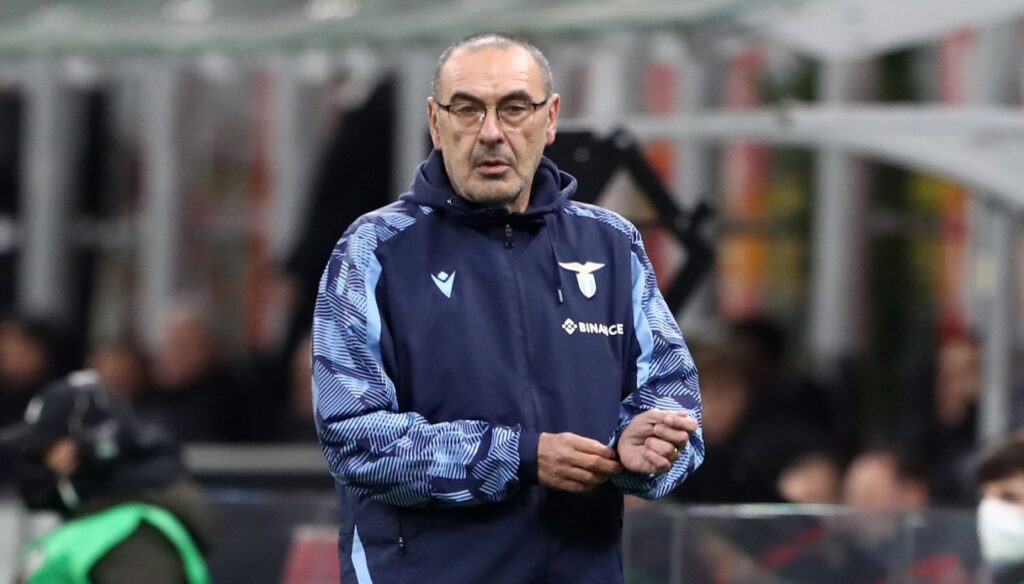Lazio, Sarri lâche :  » C’est un blasphème, une douleur dans le c… « .