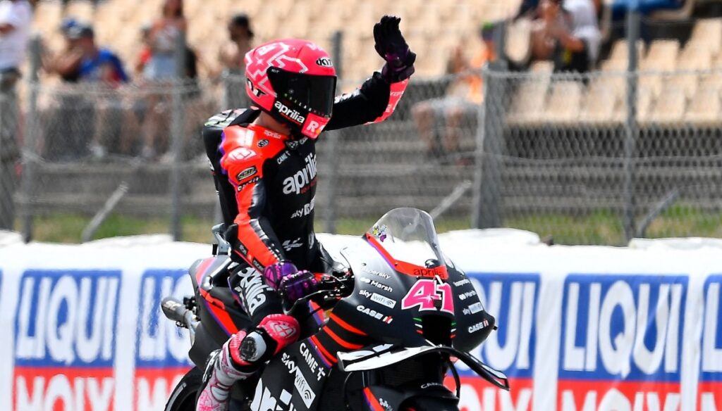 Aleix Espargaró avertit immédiatement tout le monde