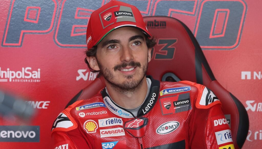 Ducati, Pecco Bagnaia prévient Fabio Quartararo