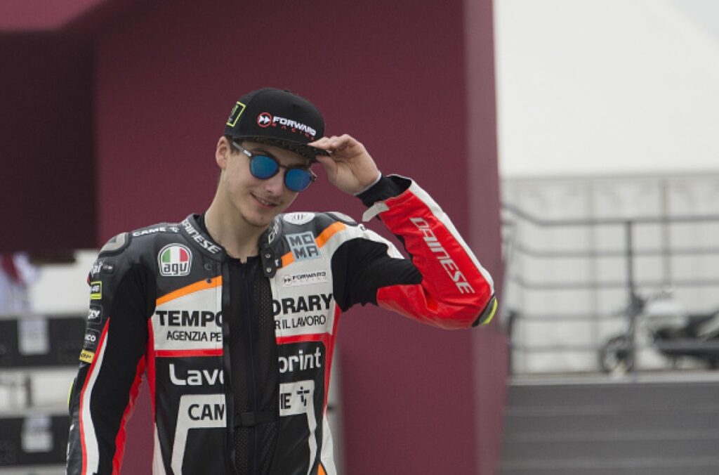 Lorenzo Baldassarri aussi en piste au Mugello