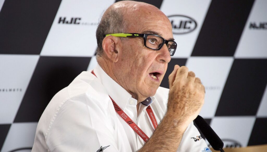 Le flop du Mugello sans Valentino Rossi, la colère de Carmelo Ezpeleta