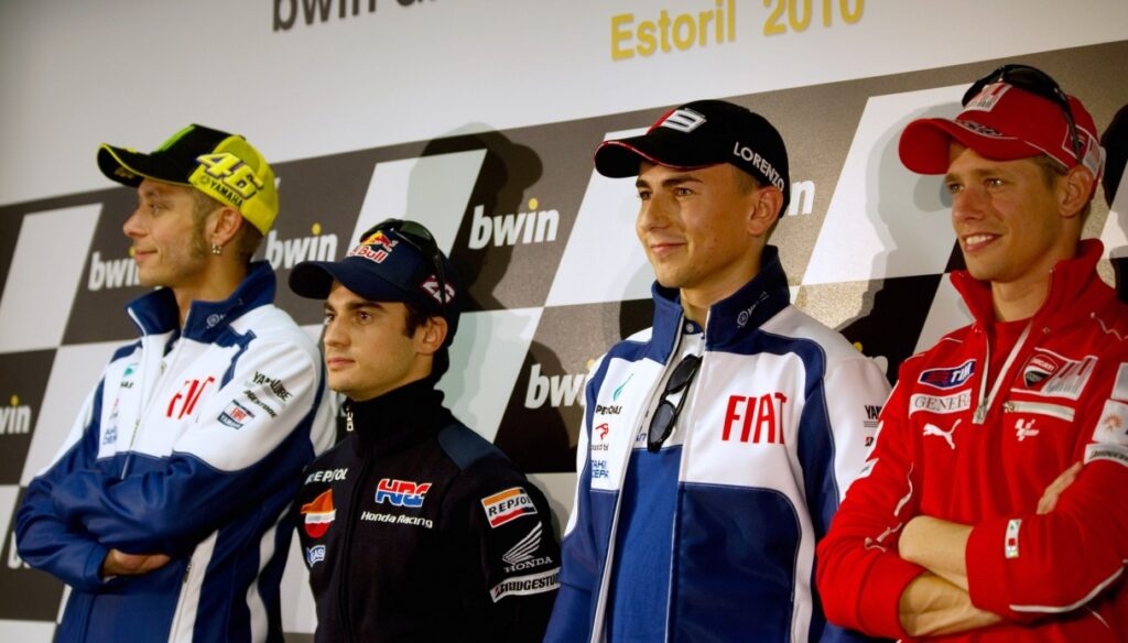 Dani Pedrosa explique la différence entre Valentino Rossi, Marc Marquez et Casey Stoner.