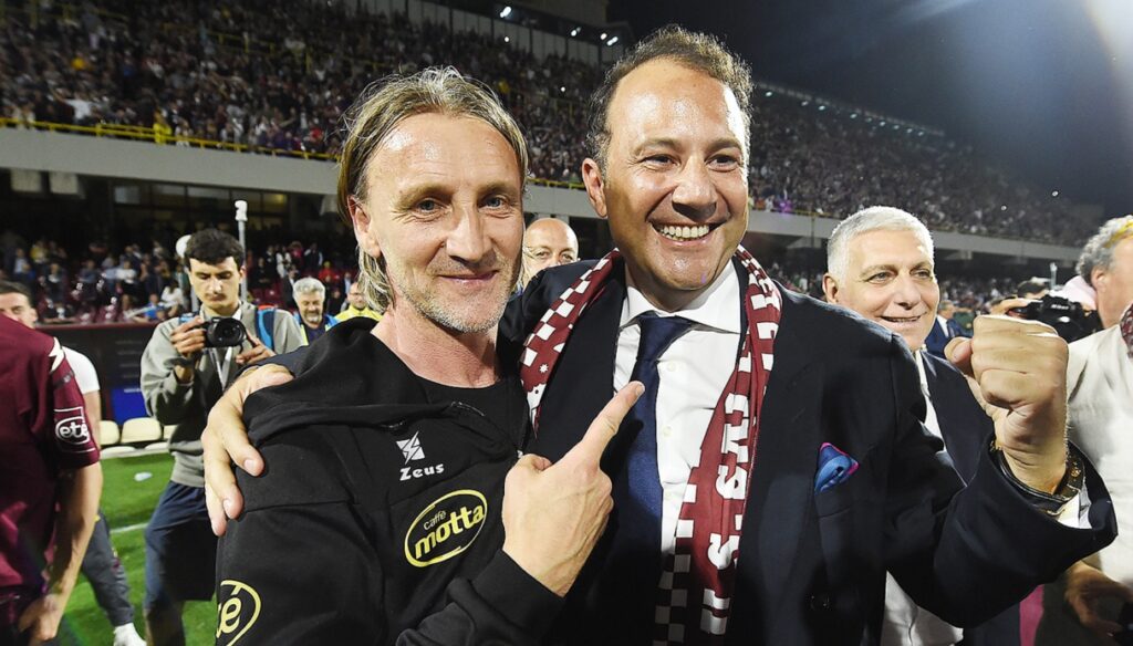 La Salernitana tente deux blucerchiati