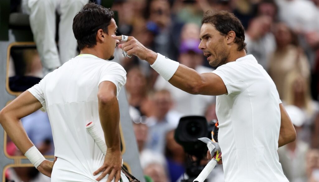 Sonego-Nadal, la chute : « Je dors paisiblement ».