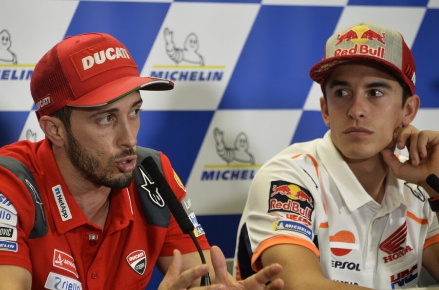 MotoGP, Marc Marquez trouve un emploi possible pour Dovizioso
