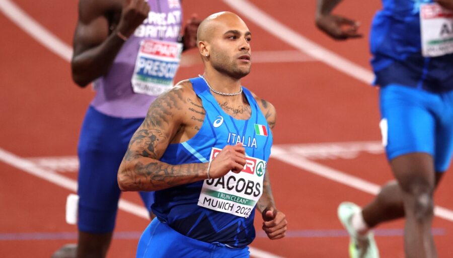 Marcell Jacobs et ses compagnons en route vers les championnats du monde