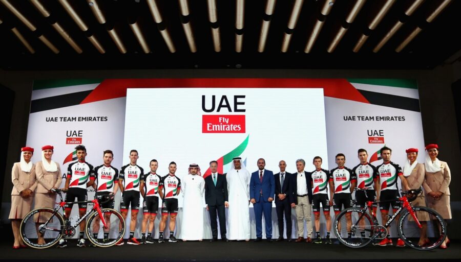 Tir de marché par UAE Team Emirates