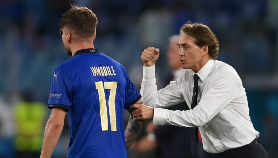 Équipe nationale, Ciro Immobile agacé après une semaine bleue