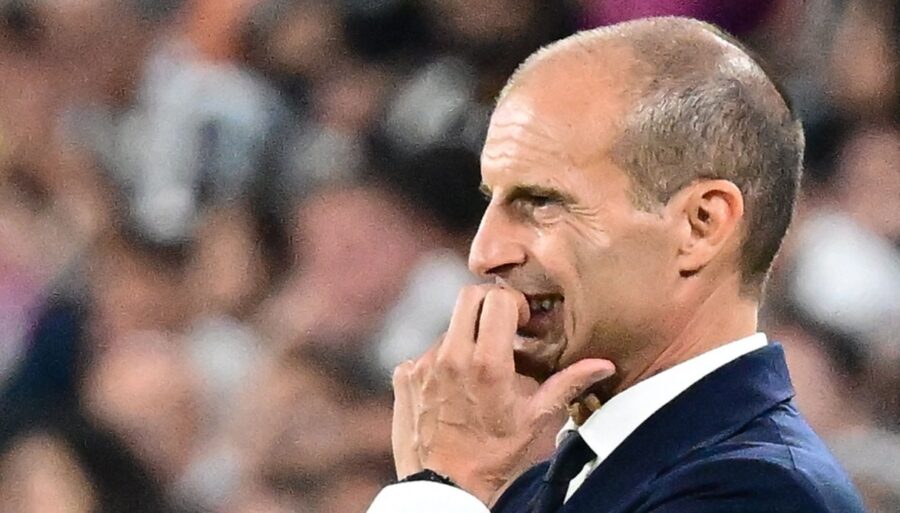 Juventus v Empoli, Max Allegri change le partenaire de Dusan Vlahovic