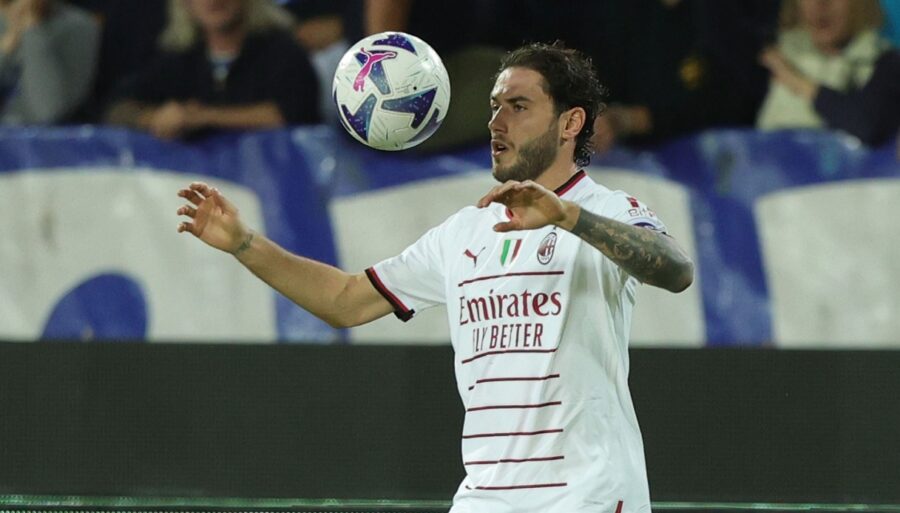 Davide Calabria après sa blessure : « absent pour un certain temps ».