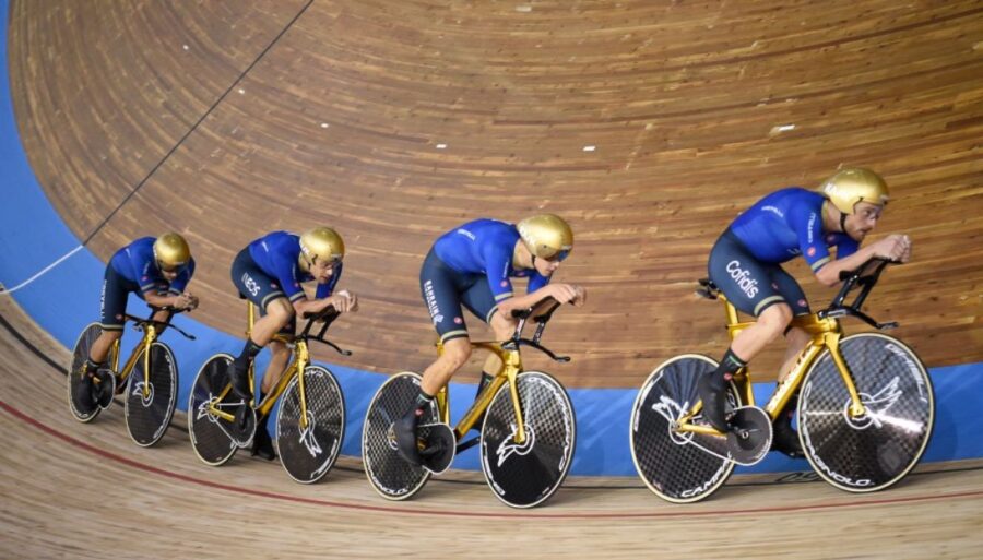 Les Championnats du monde sur piste débutent sous le signe de Filippo Ganna