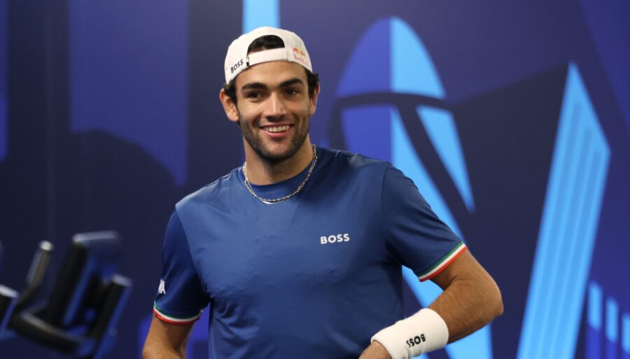 A Florence, Jacopo Berrettini exalte le sentiment avec son frère Matteo.