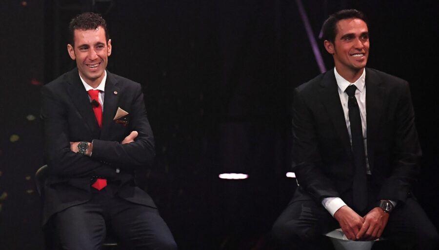 Vincenzo Nibali et Alberto Contador prêts pour une nouvelle salve d’applaudissements
