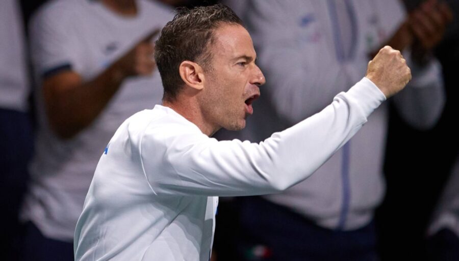 Tennis, Filippo Volandri voit un Slam italien