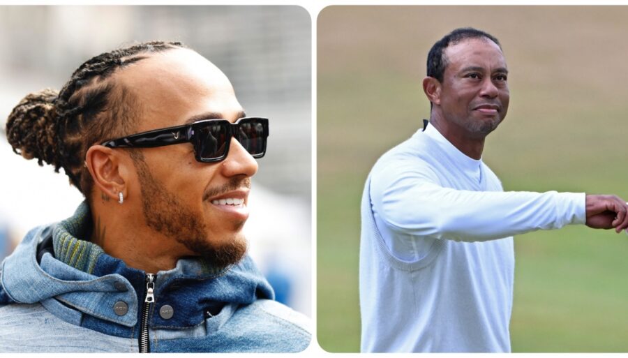 Lewis Hamilton se met au golf