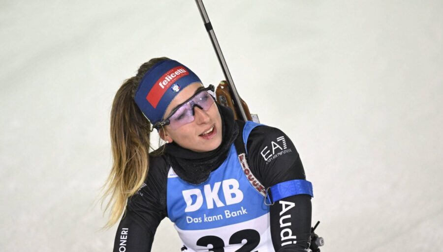 Lisa Vittozzi rit à nouveau pour l’or avec Dorothea Wierer