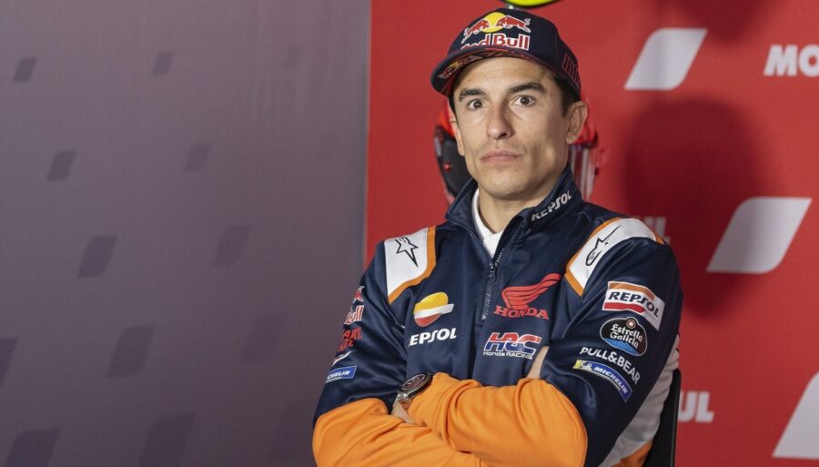 Honda, Marc Marquez est découragé : « Ça ne sert à rien de s’énerver ».