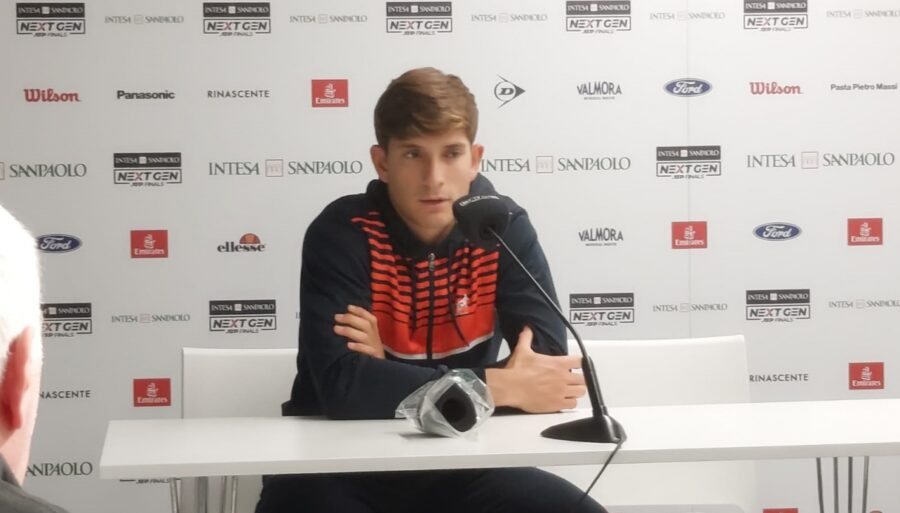 Next Gen Atp Finals, Francesco Passaro :  » Je vais laisser ma marque « .