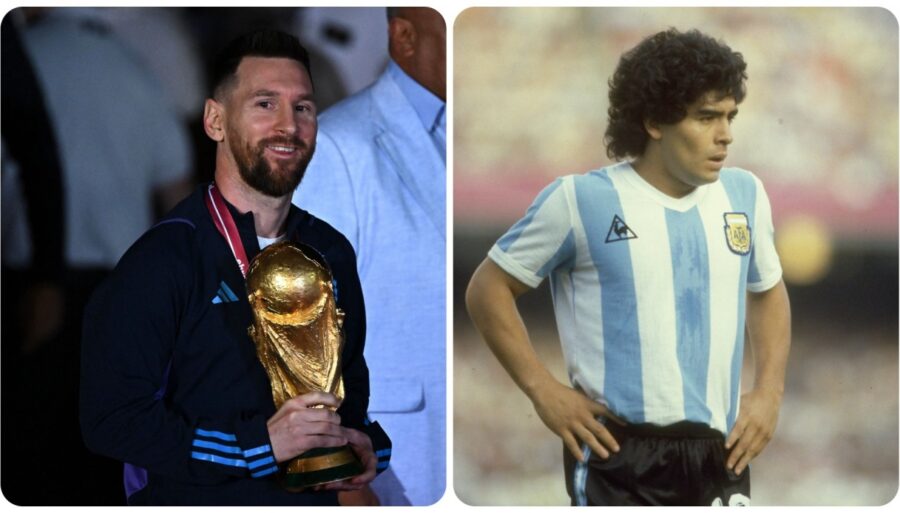Argentine, selon un sondage, Messi a dépassé Maradona