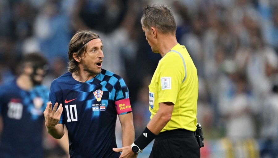 Croatie, Luka Modric détruit l’arbitre Orsato