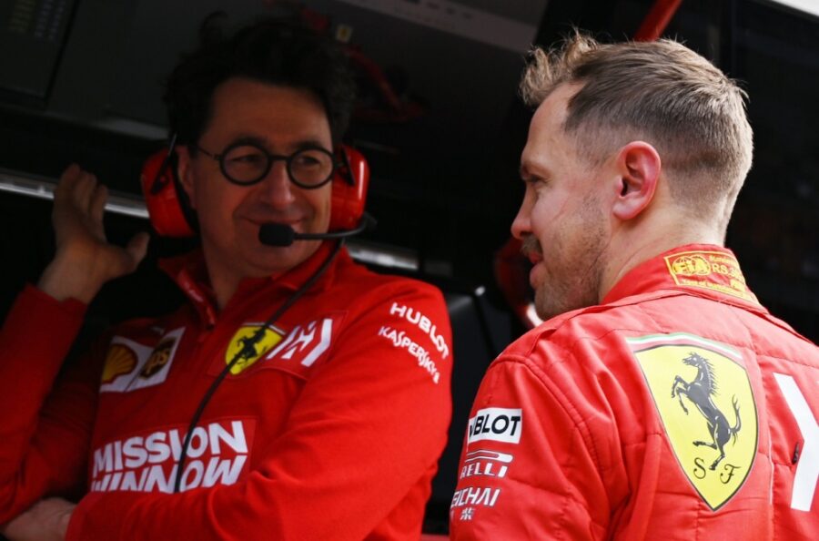 F1, Mattia Binotto révèle une anecdote sur Sebastian Vettel