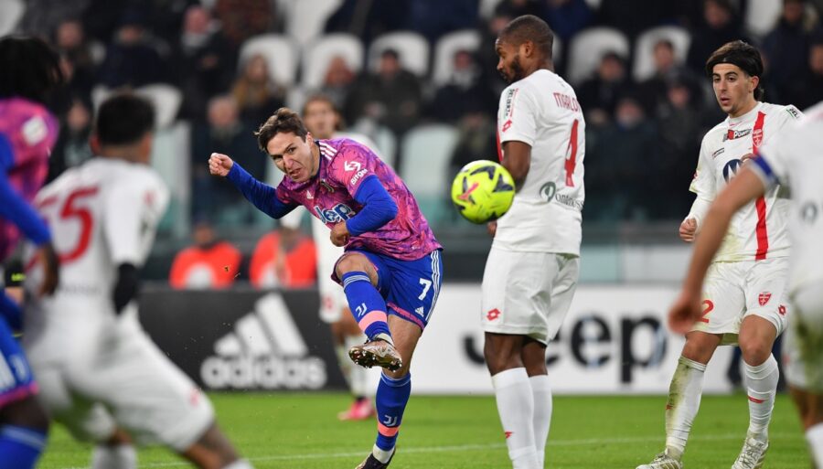 Une perle de Federico Chiesa bat Monza : la Juve en quarts de finale