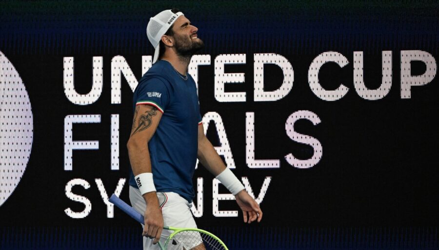 United Cup, Matteo Berrettini ne parvient pas à briser le tabou Stefanos Tsitsipas
