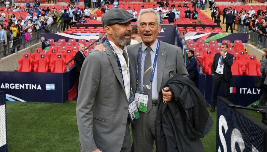 Gianluca Vialli : la lettre émouvante de Gabriele Gravina