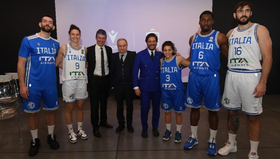 Italbasket, les nouveaux uniformes dévoilés