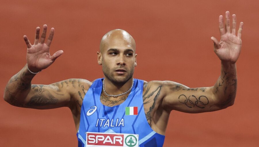 Marcell Jacobs, à Ancône pour faire un triplé