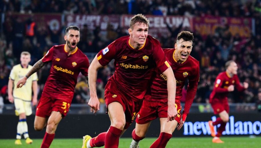 La Roma bat Verona de justesse, mais Abraham s’incline