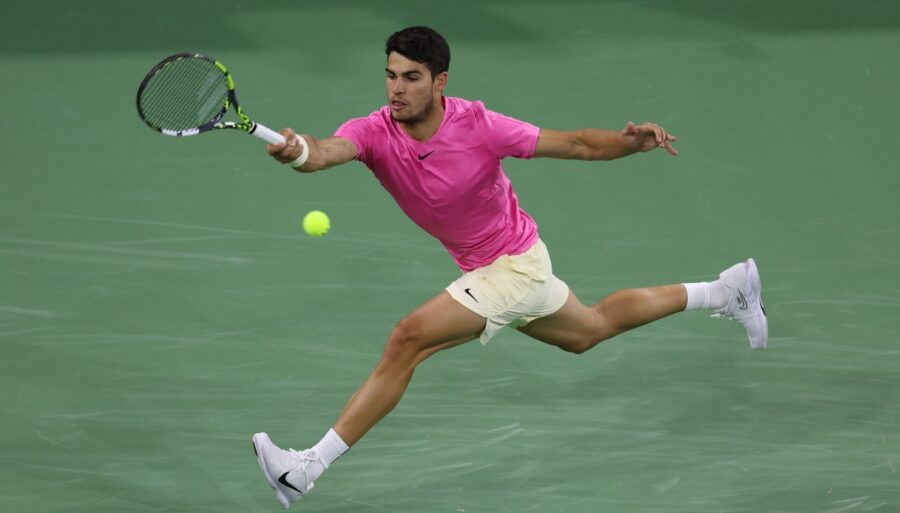 Indian Wells, Carlos Alcaraz en quarts en jouant 45 minutes