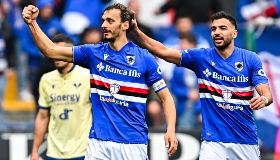La Sampdoria tente de se relancer : l’Hellas Verona éliminé à Marassi