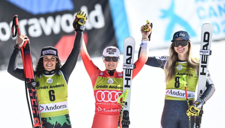 Lara Gut-Behrami se moque d’Elena Curtoni et de Federica Brignone