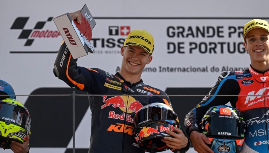 Moto3 : Holdago remporte sa première victoire au Portugal