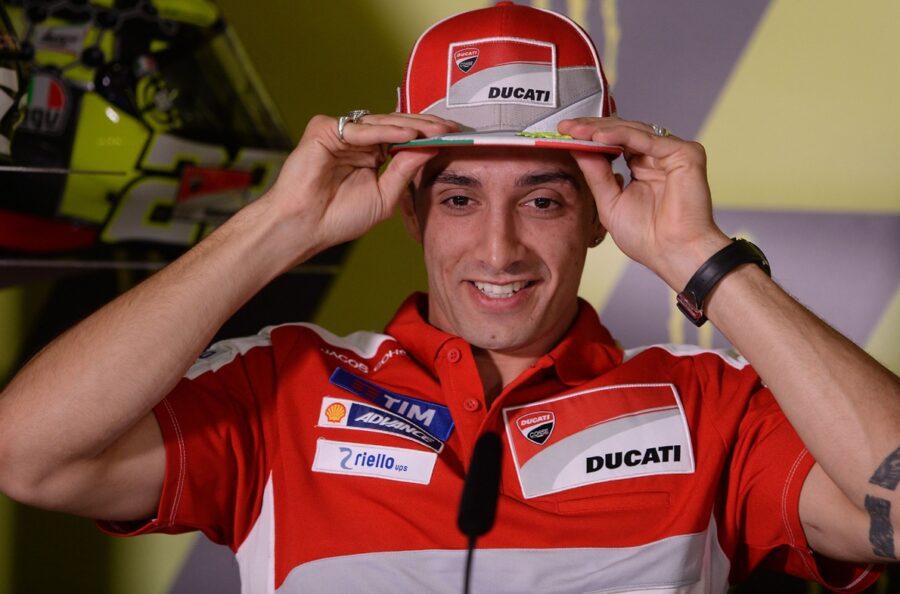Andrea Iannone de retour sur une Ducati : « Je suis heureux ».