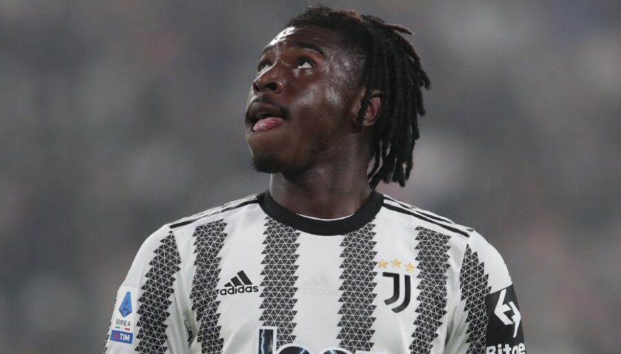 Moise Kean, folie à Rome : expulsé après 39 secondes