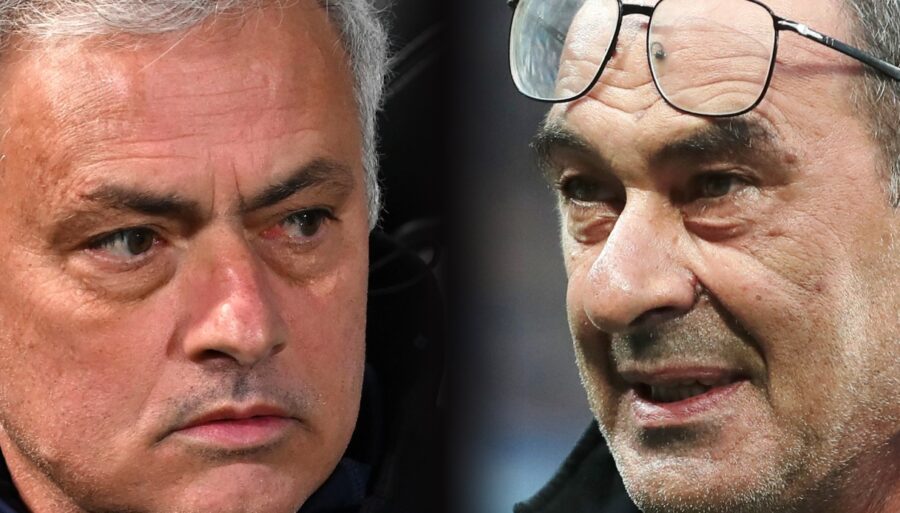 Maurizio Sarri pince José Mourinho : la fente