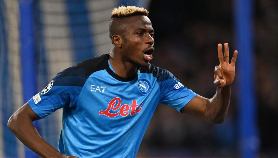 Naples, hypothèse d’enchères pour Victor Osimhen