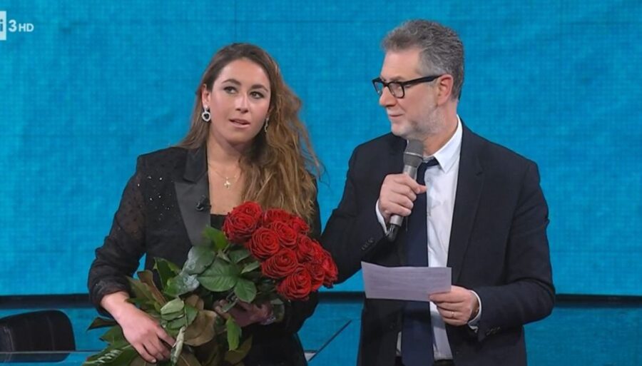 Sofia Goggia enchante Fabio Fazio