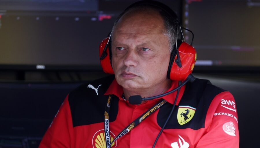 F1, Ferrari : Frédéric Vasseur ne se laisse pas faire et tombe à plat