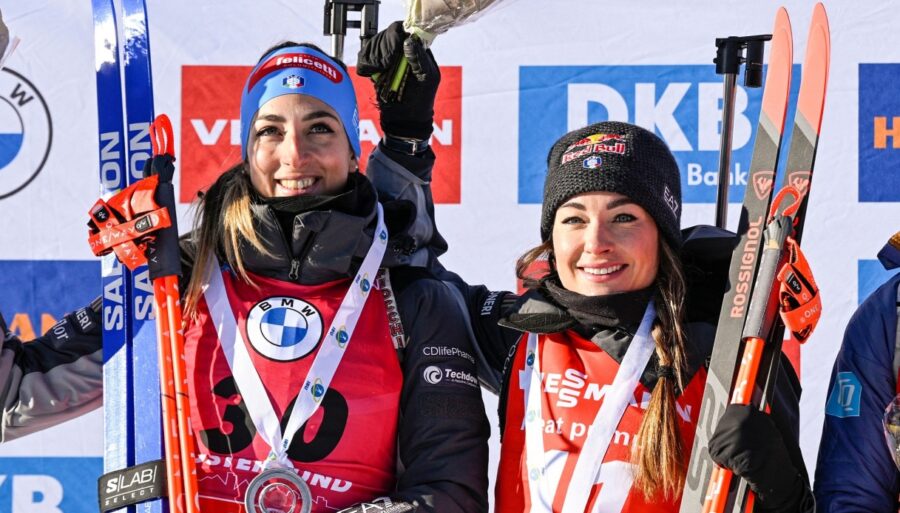 Biathlon, un duo de choc Dorothea Wierer-Lisa Vittozzi