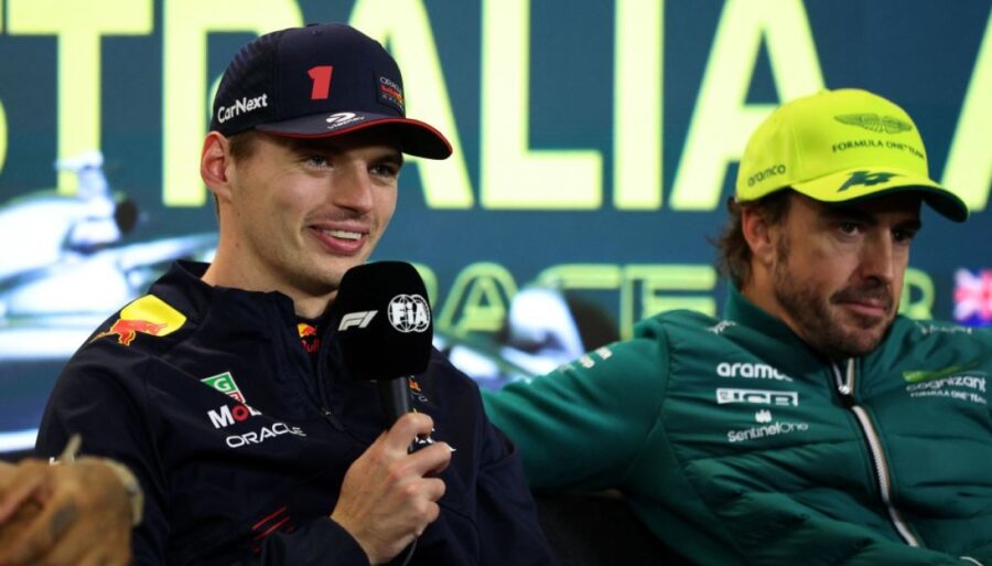 Max Verstappen parie également sur Fernando Alonso