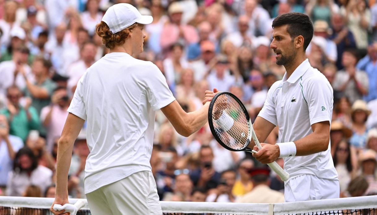 Jannik Sinner Et Novak Djokovic Se Sont Entraînés Ensemble à Wimbledon ...