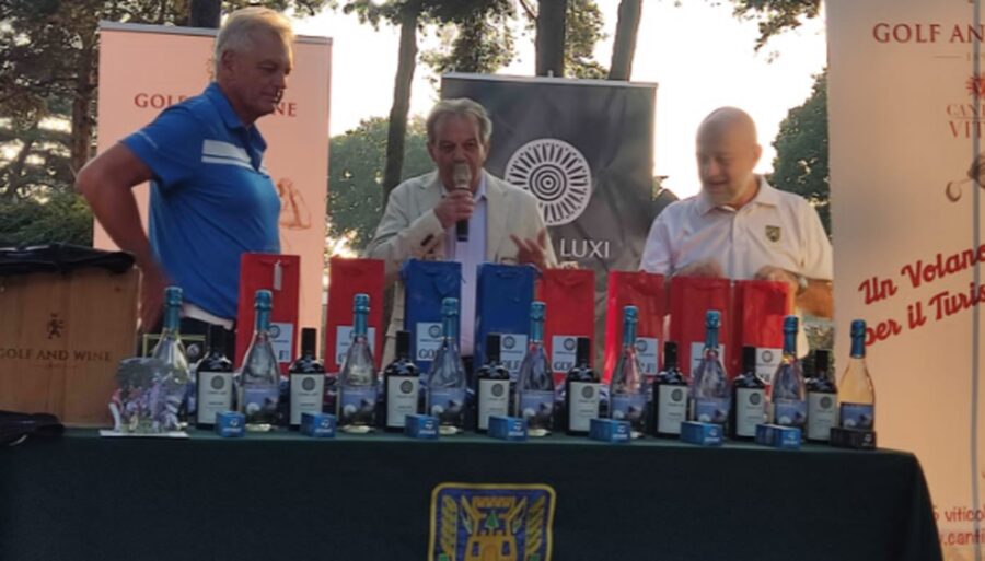 Pinetina : grand succès pour le tournoi de golf et les vins Faravelli