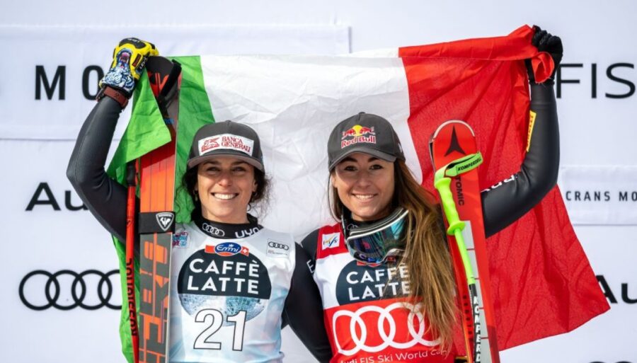 Ski alpin, femmes italiennes folles. Les hommes beaucoup moins